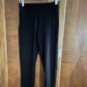 Ruched Patterned Leggings
